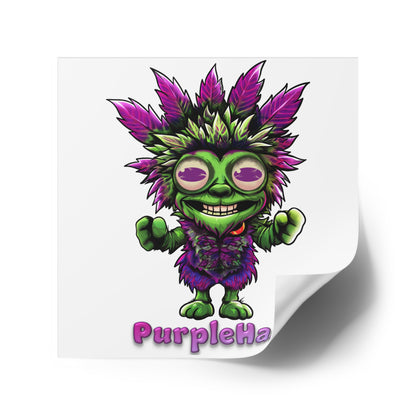 Square Stickers Alpha H2H PurpleHaze