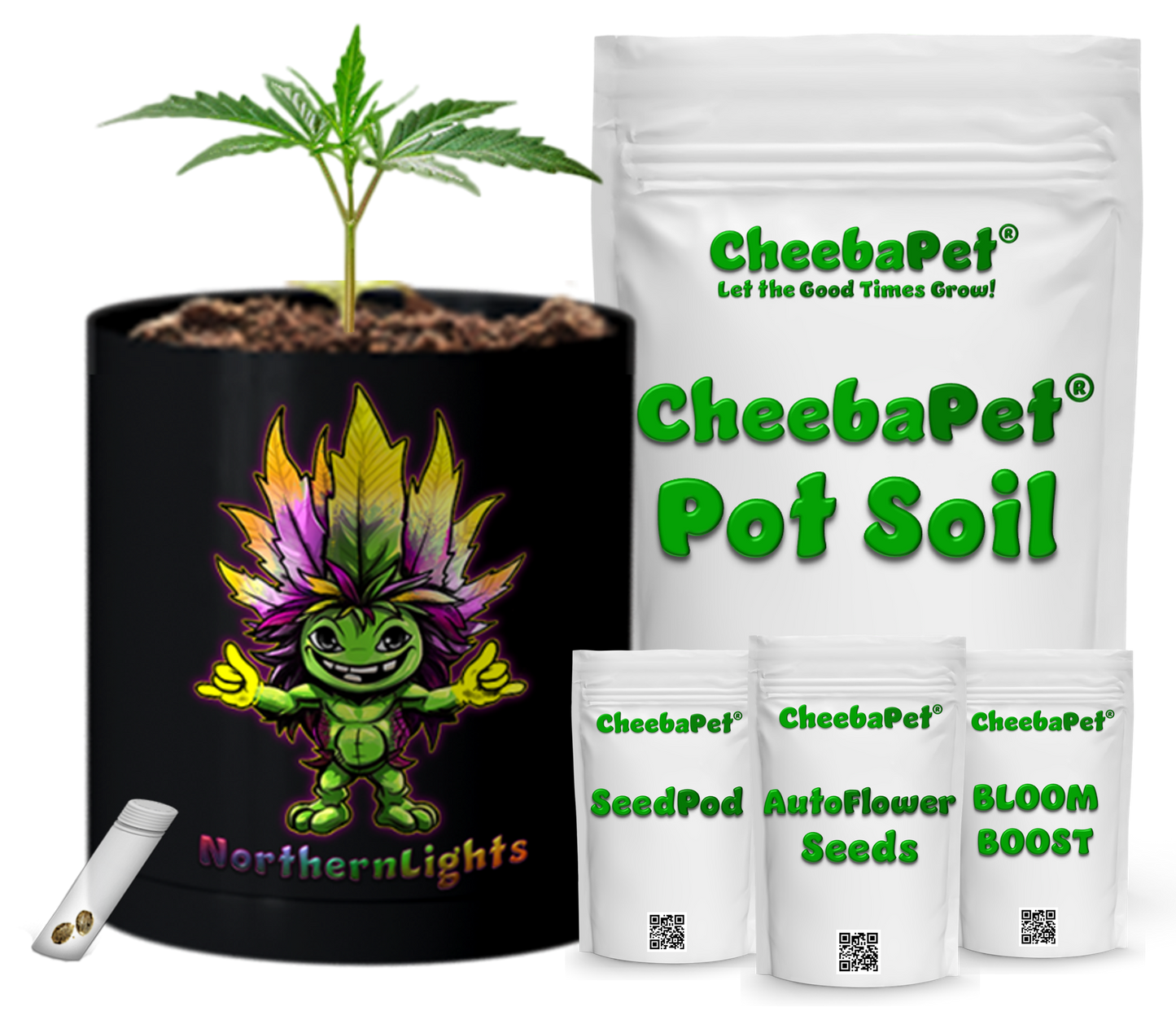 CheebaPet Planter Kit - NorthernLights